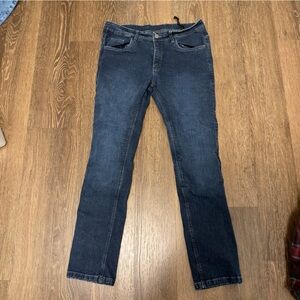 Street and steel Oakland Midnight Blue women’s motorcycle Straight Jeans